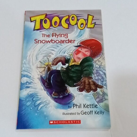 Kid's Paperback Books Set of 6 'Too Cool' Phil Kettle Scholastic 2008 - Picture 8 of 12